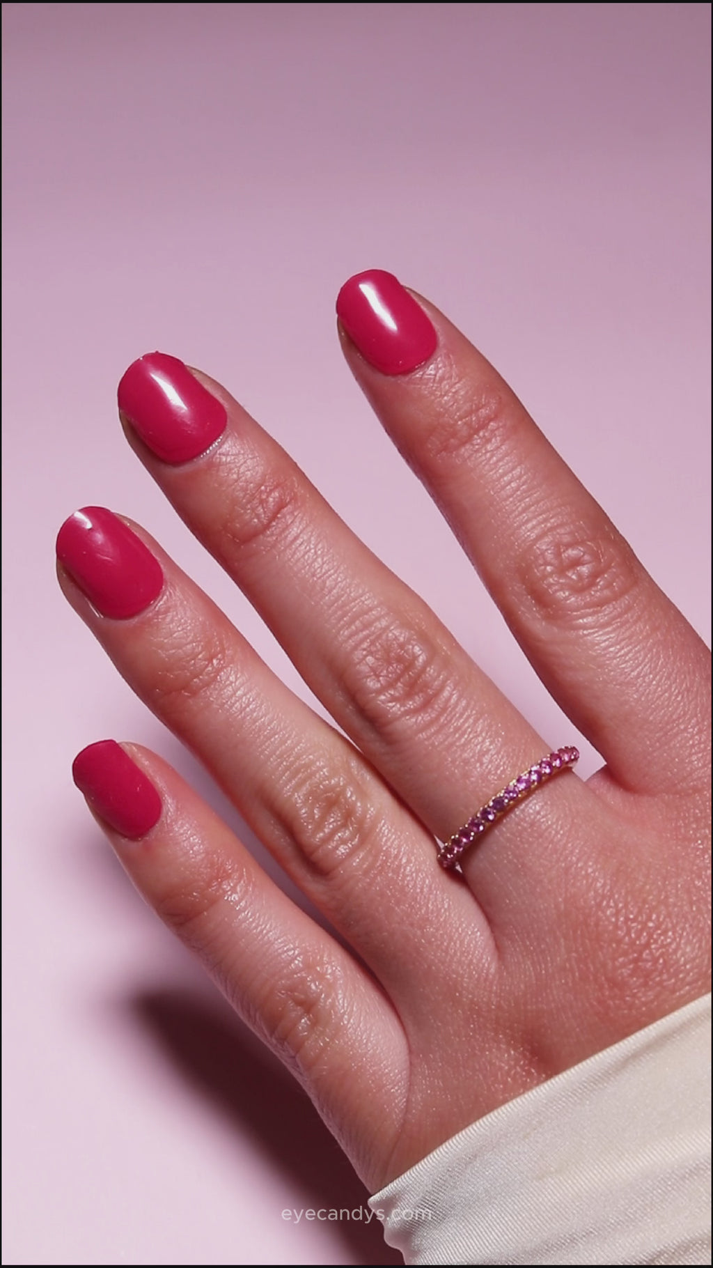Red My Mind Gel Nail Sticker Set
