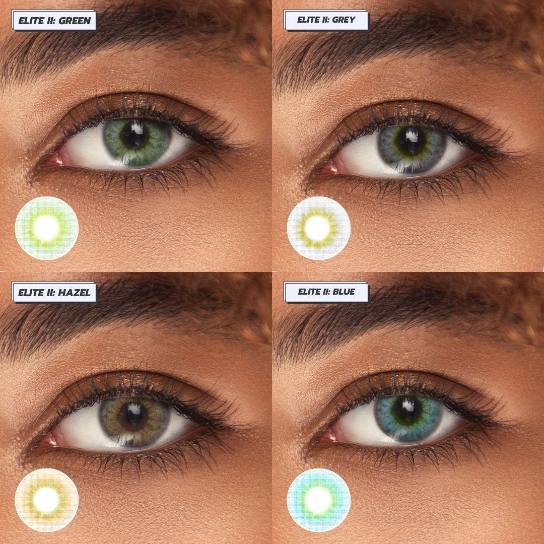Elite II: 3-tone Aqua