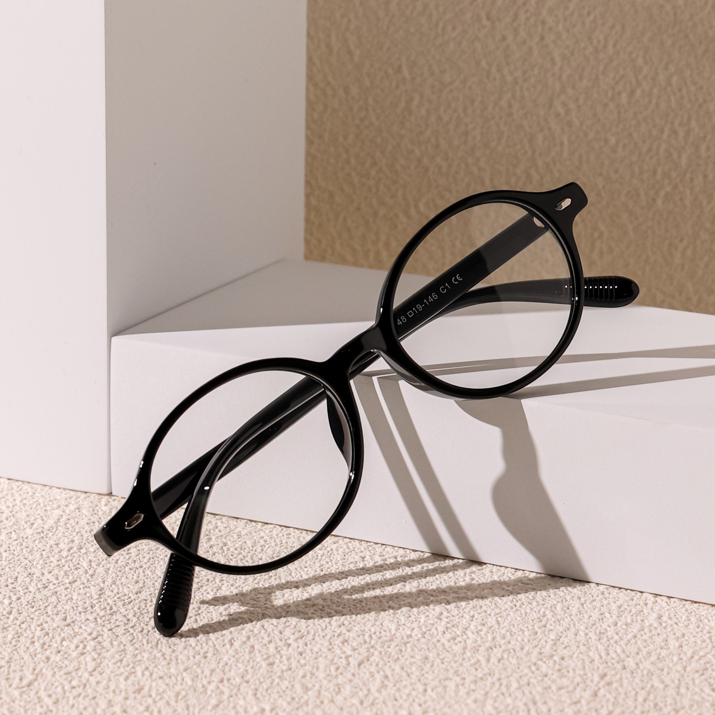 Chase Round Oval Glasses