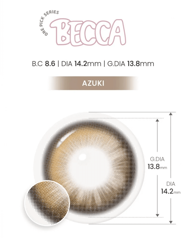 One Pick Becca Azuki Brown