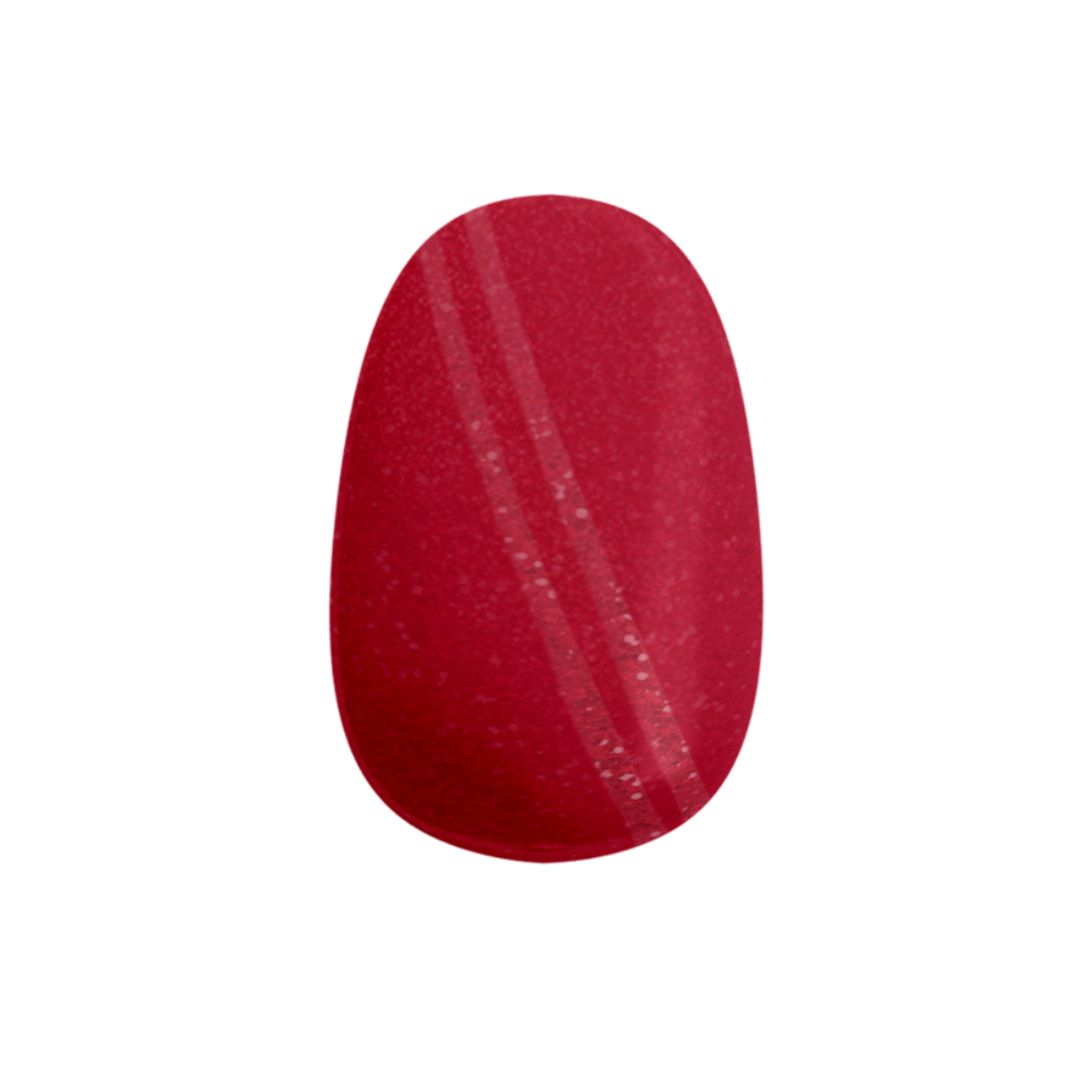 Candy Cane Cat Eye Gel Nail Sticker Set
