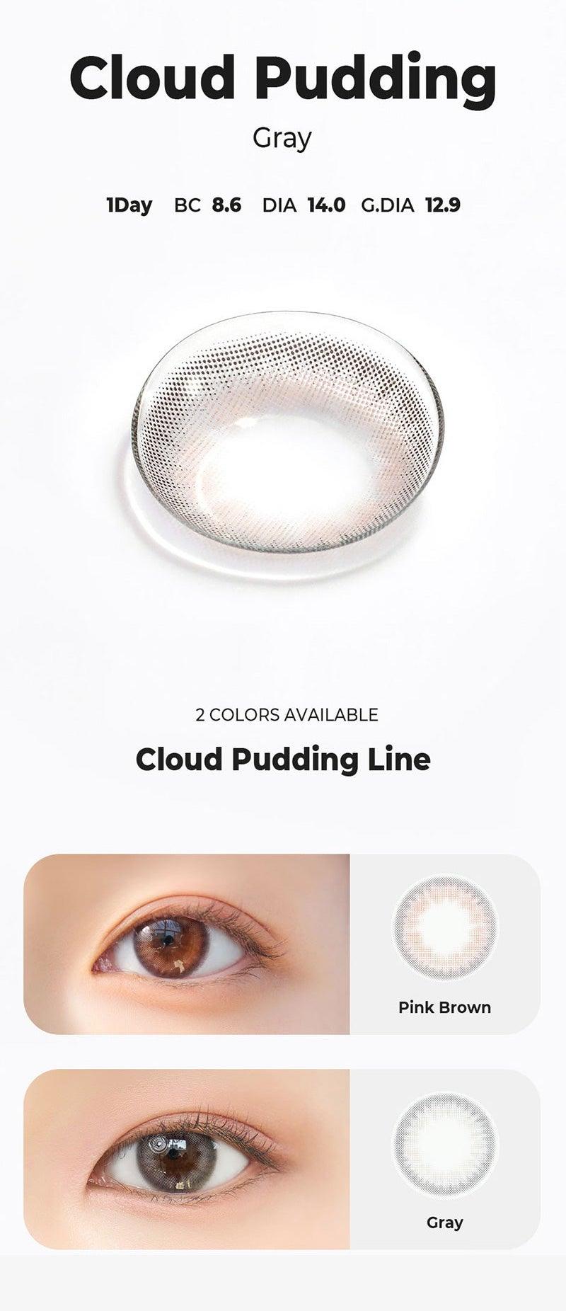 Cloud Pudding Grey (10pk)