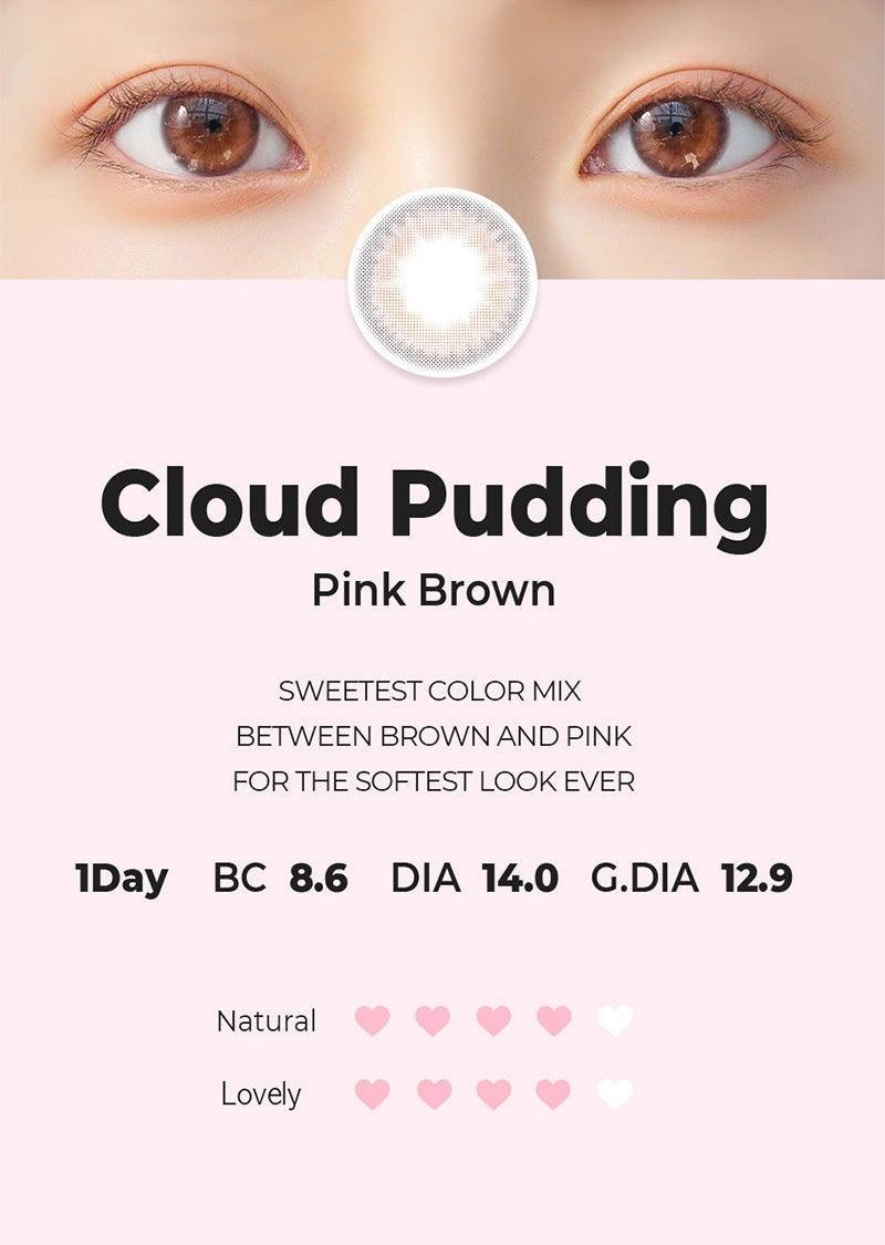 Cloud Pudding Pink Brown (10pk)