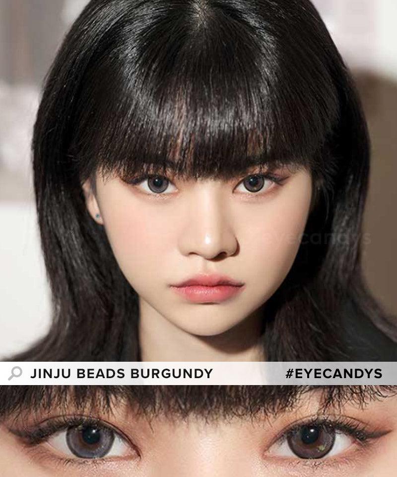 Jinju Beads 1-Day Burgundy (10pk)