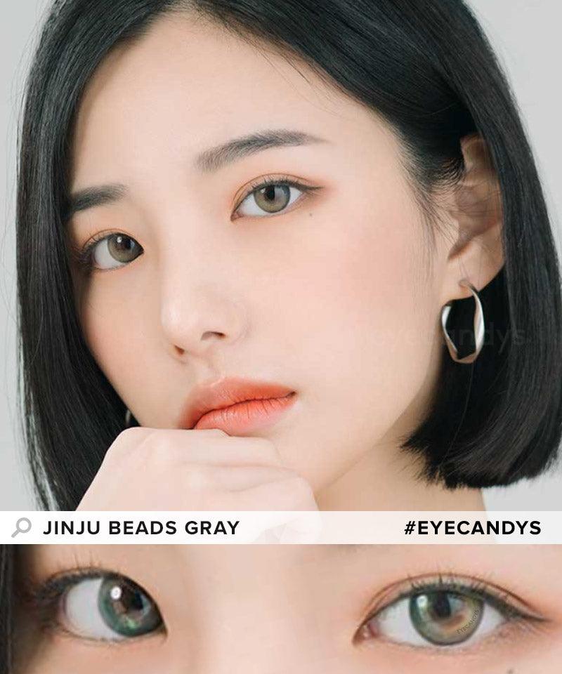 Jinju Beads 1-Day Grey (10pk)