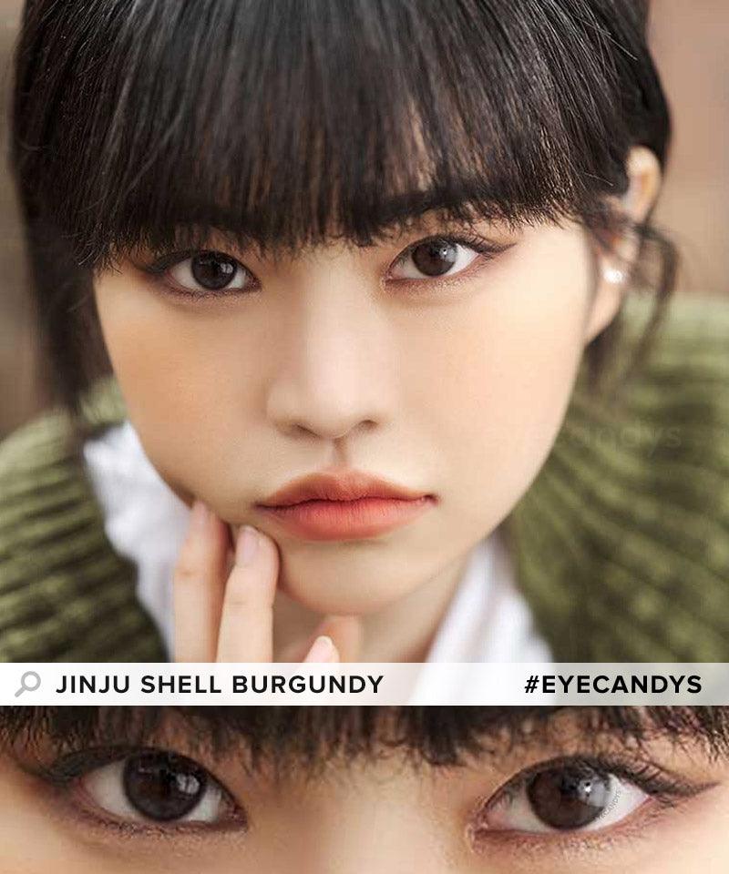 Jinju Shell 1-Day Burgundy (10pk)