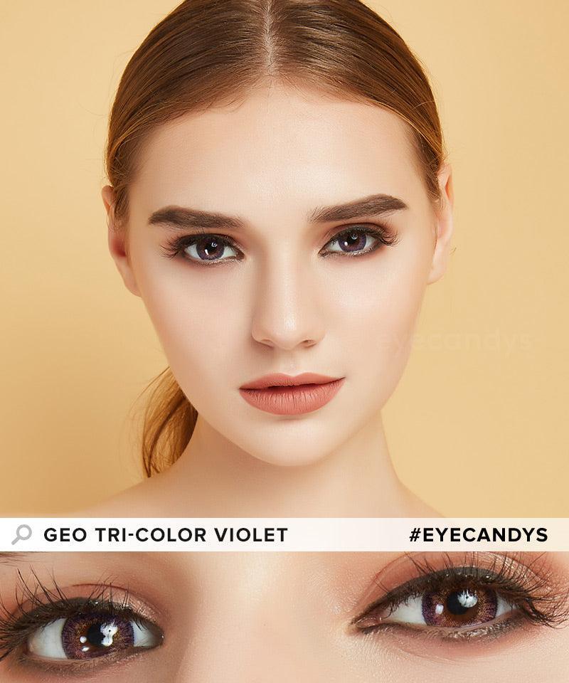 GEO Tri-Color Violet