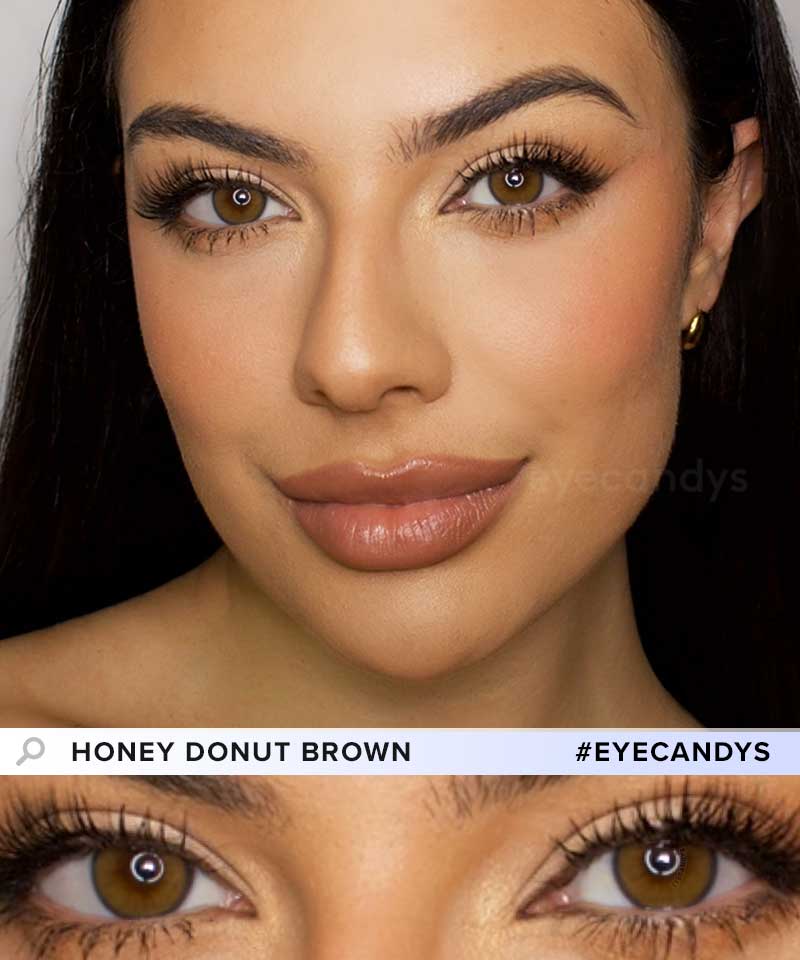 Pink Label Honey Donut Brown (Custom Toric for Astigmatism)