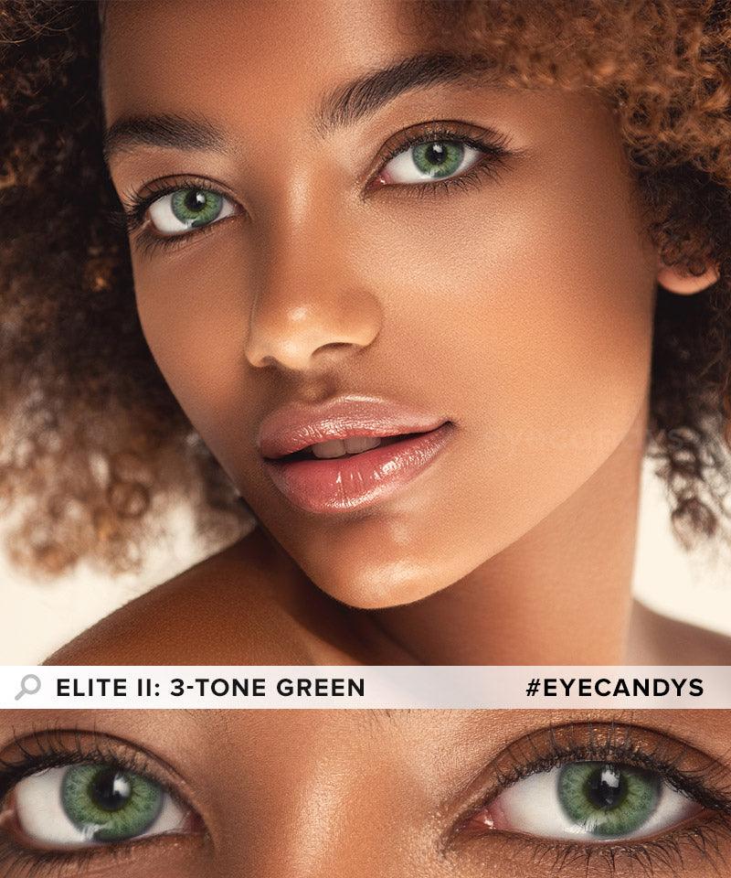 Elite II: 3-tone Green