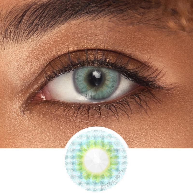 Elite II: 3-tone Aqua