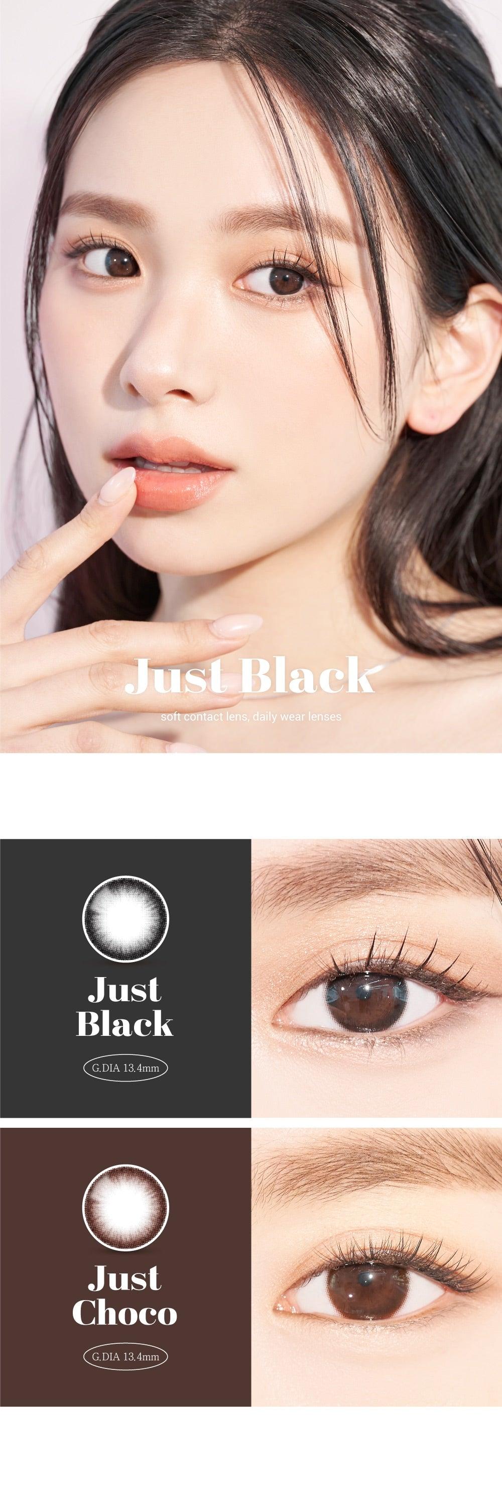 JUST 1-Day Black (10pk)