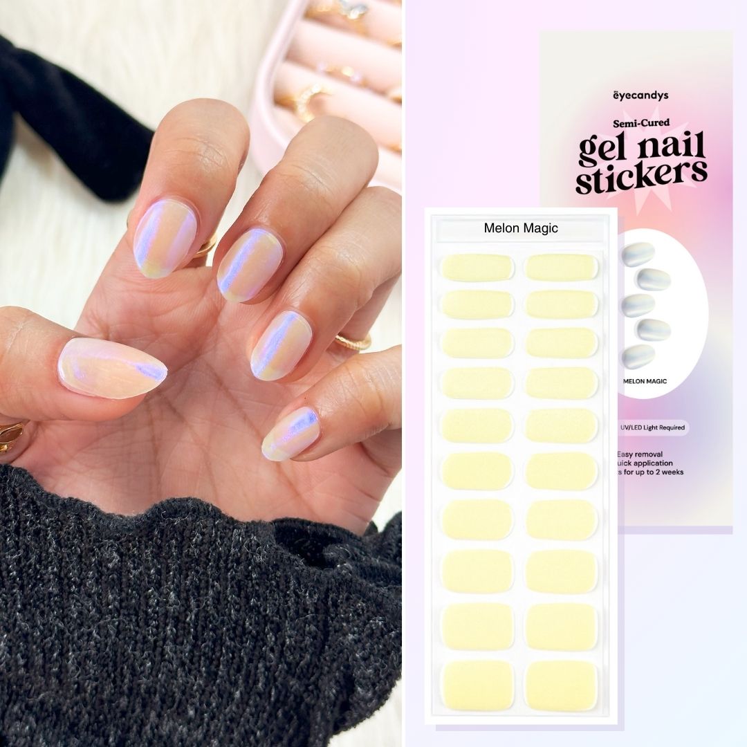 Melon Magic Gel Nail Sticker Set