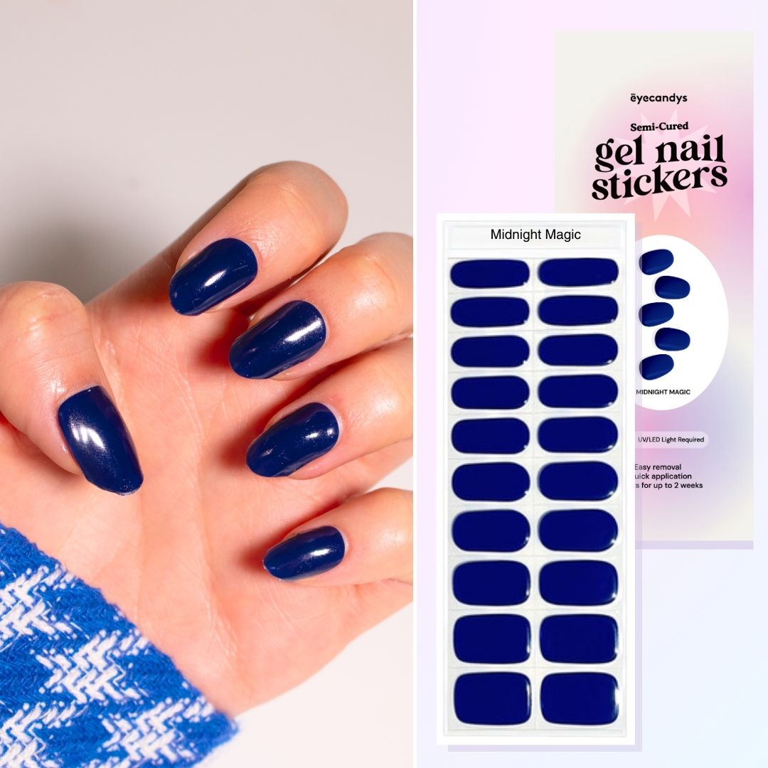 Midnight Magic Gel Nail Sticker Set