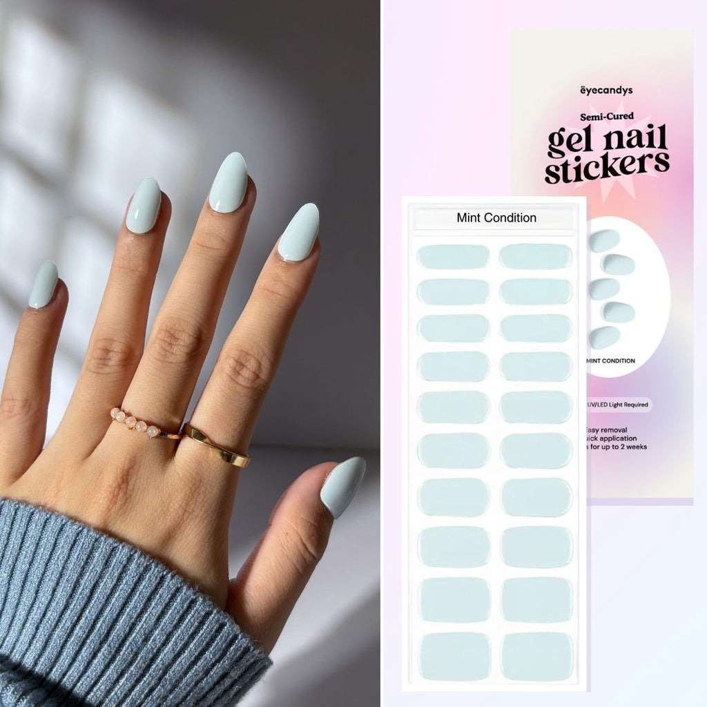 Mint Condition Gel Nail Sticker Set