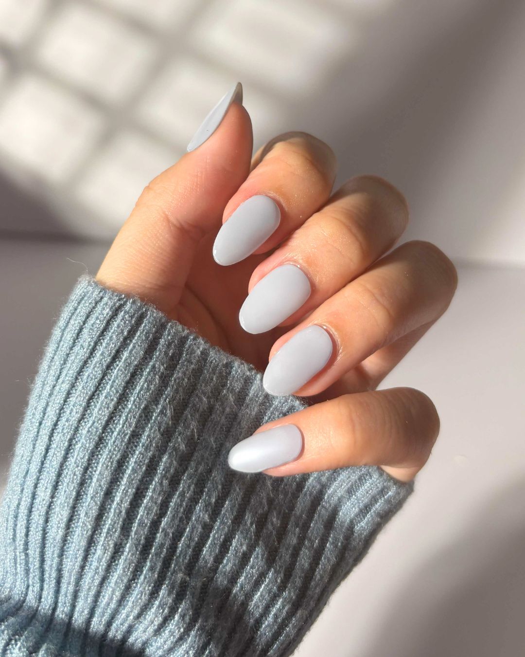 Blueberry Milk Gel Nail Sticker Set