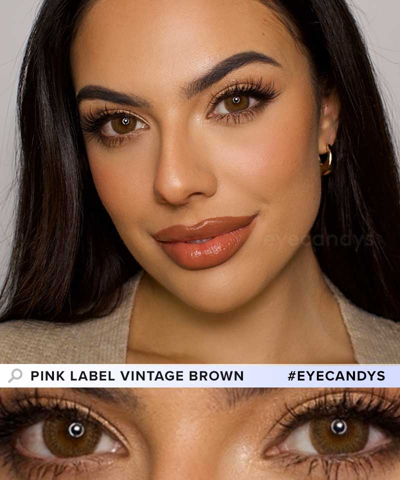 Pink Label Vintage Brown