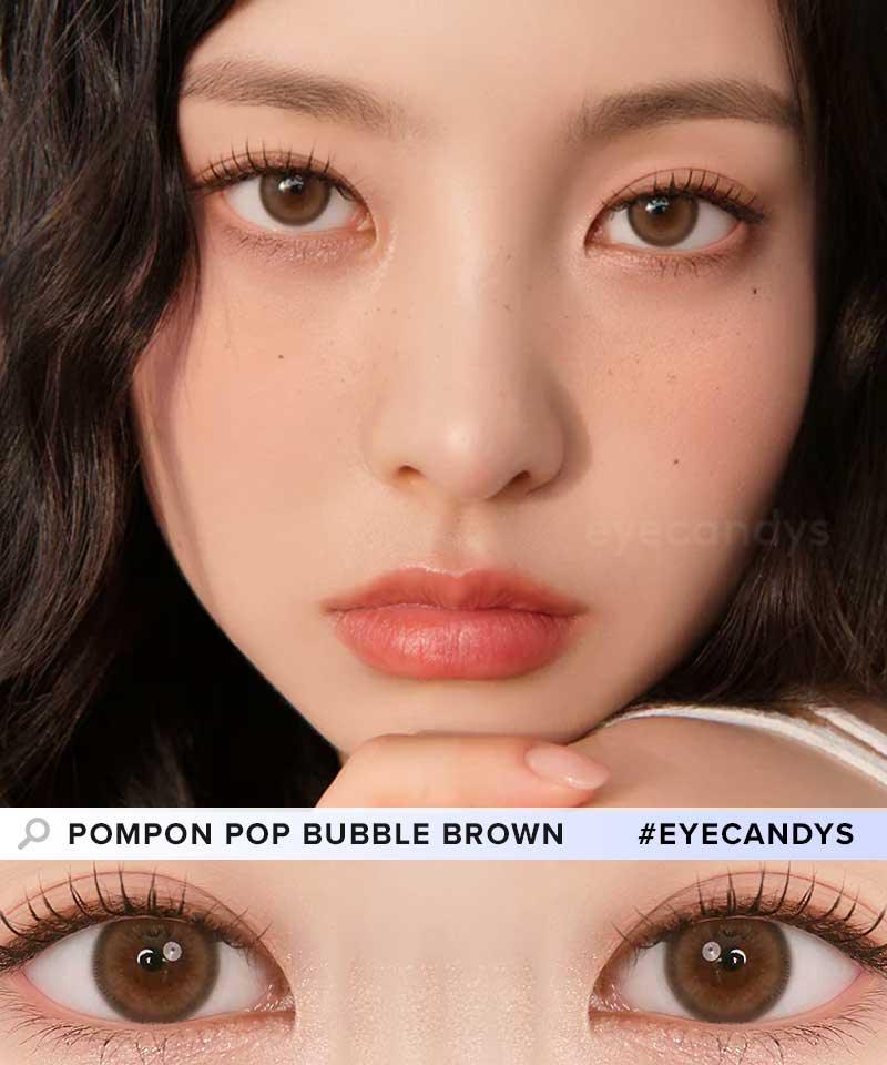 Pompon Pop Bubble Brown (10pk)