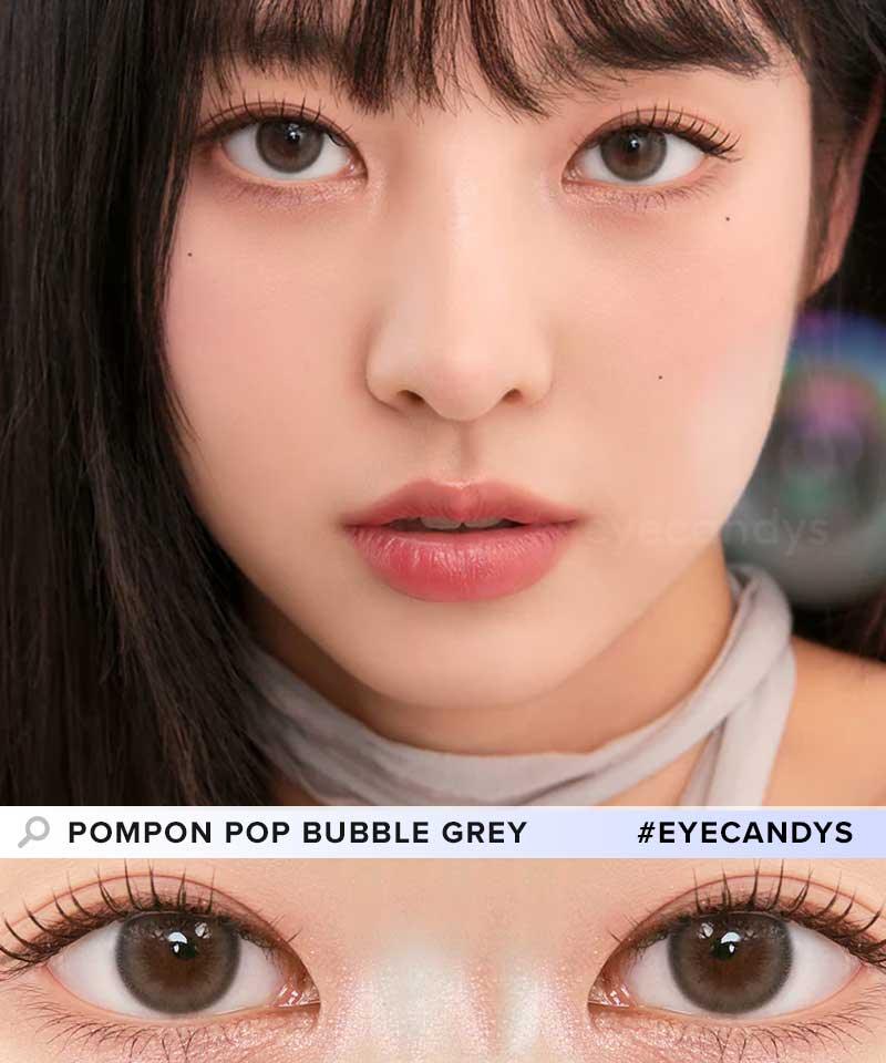 Pompon Pop Bubble Grey (10pk)