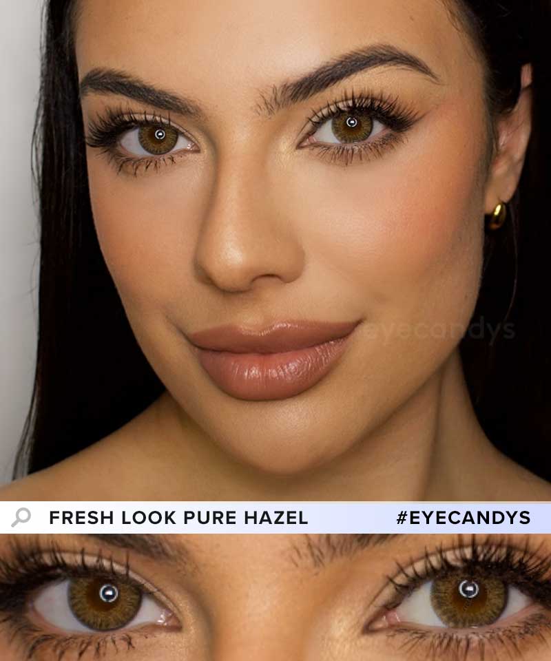 Pink Label Fresh Look Pure Hazel (Custom Toric for Astigmatism)