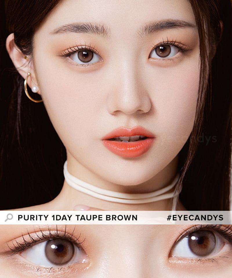 Purity Shine 1-Day Taupe Brown (10pk)