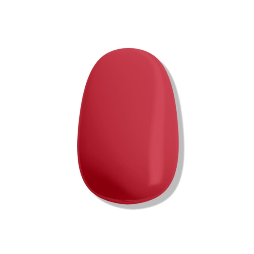 Red My Mind Gel Nail Sticker Set