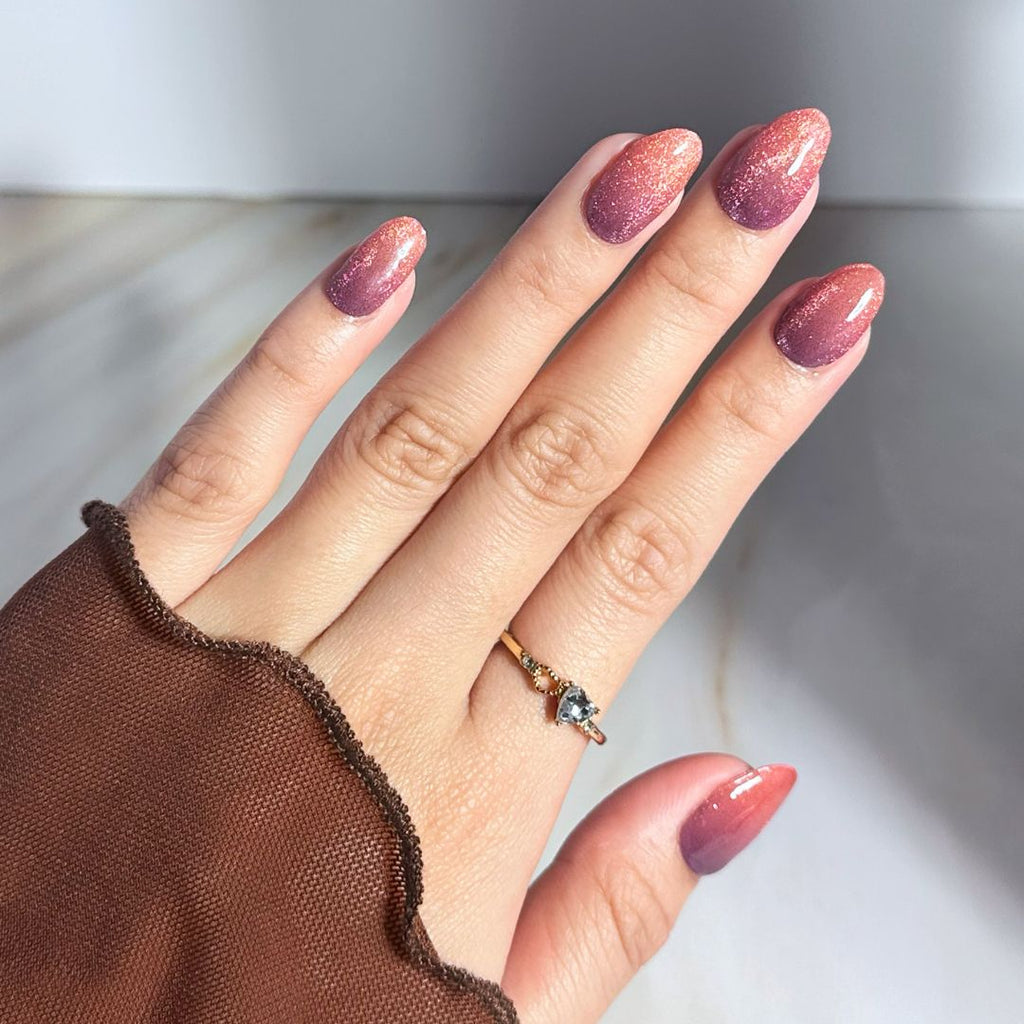 Sunset Sangria Gel Nail Sticker Set