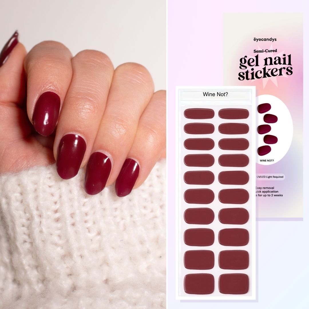 Wine Not? Gel Nail Sticker Set