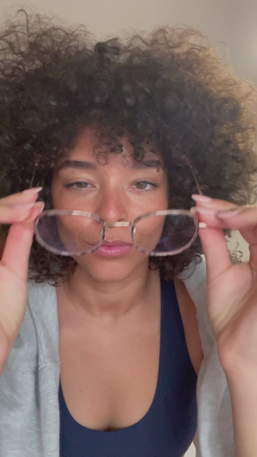 Chase Round Oval Glasses