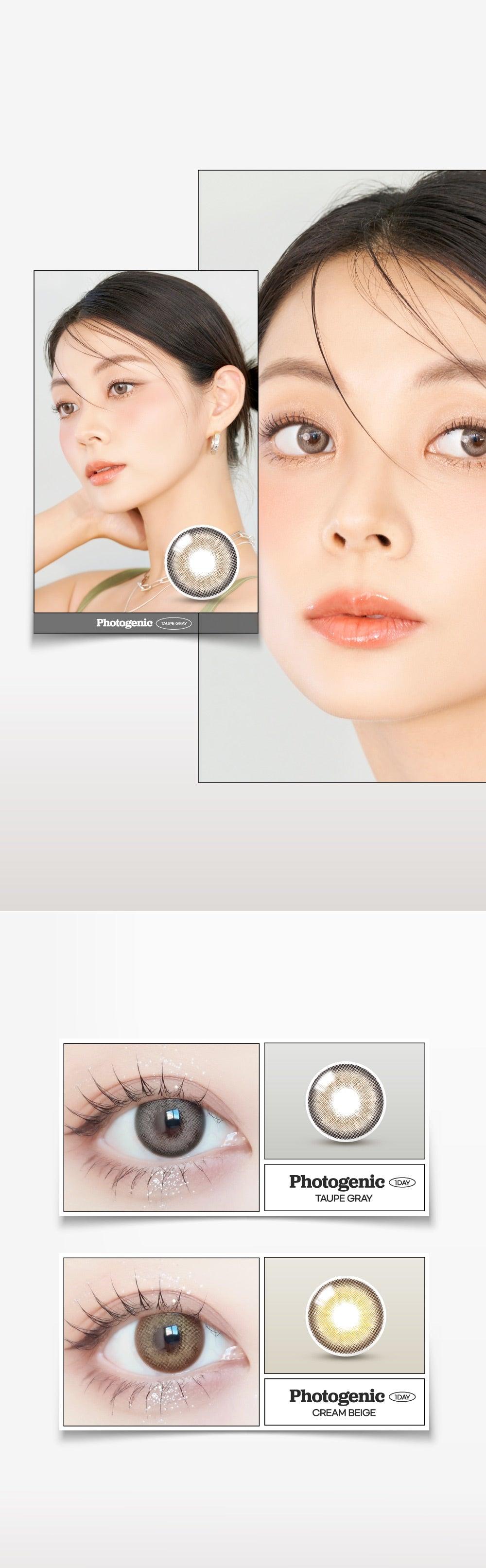 Photogenic 1-Day Taupe Grey (10pk)