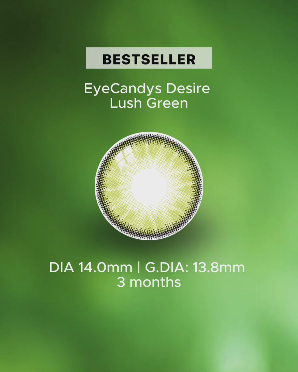 Desire Lush Green Toric for Astigmatism