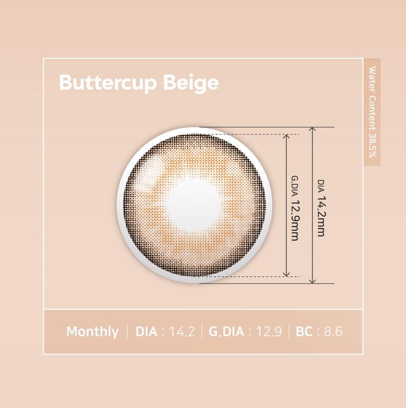 Buttercup 1-Day Beige (10pk)
