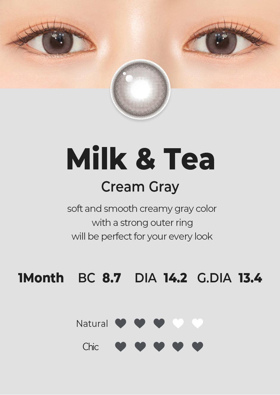 Milk & Tea Cream Grey