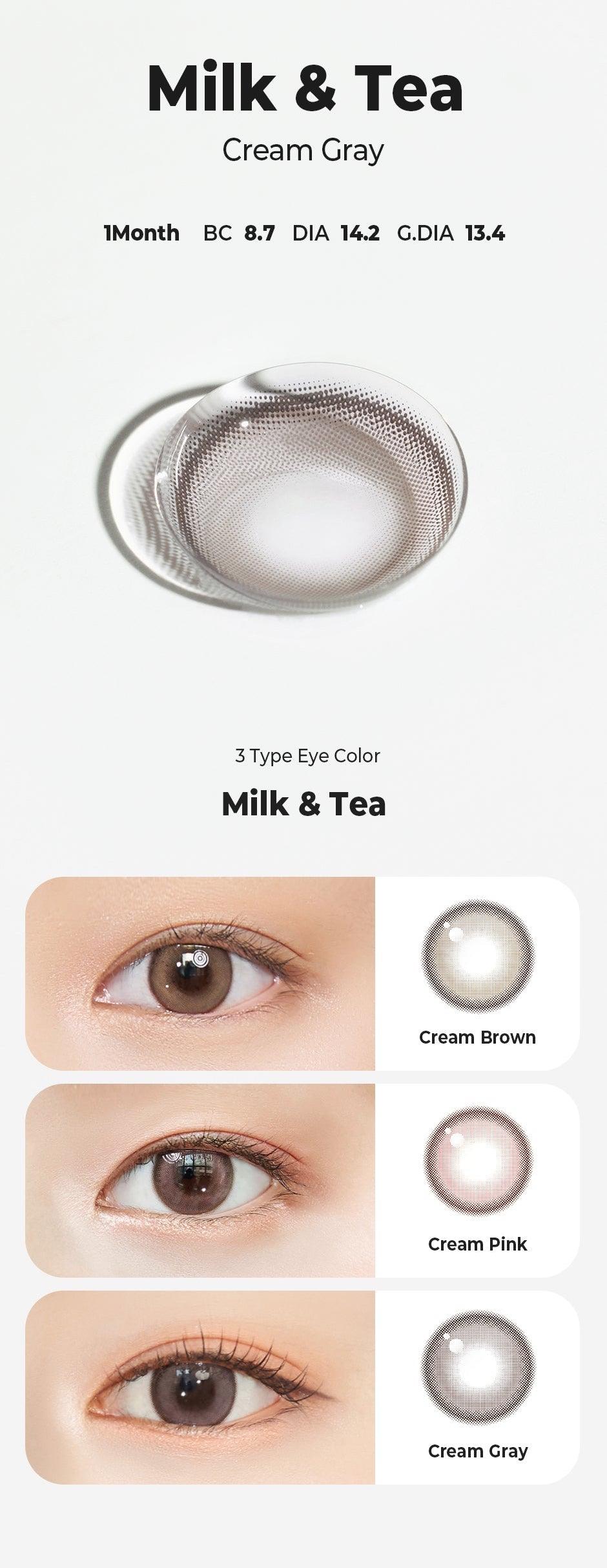 Milk & Tea Cream Grey