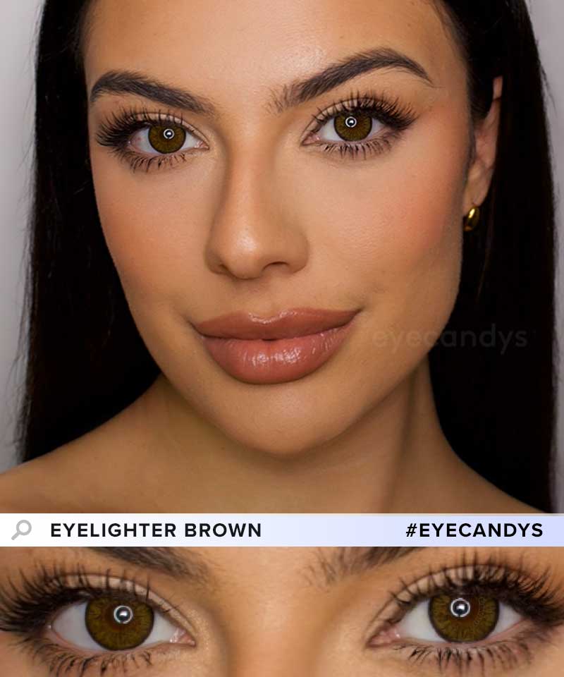 Pink Label Eyelighter Brown (Custom Toric for Astigmatism)