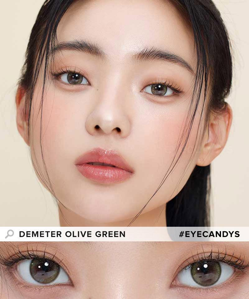 Demeter 1-Day Olive Green (10pk)