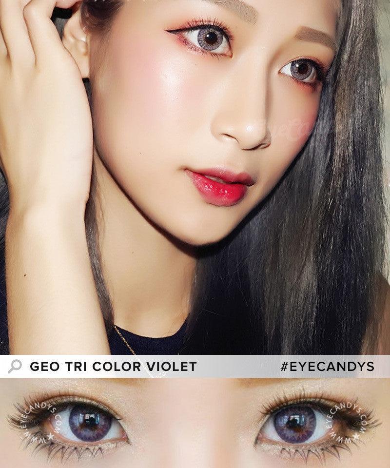 GEO Tri-Color Violet