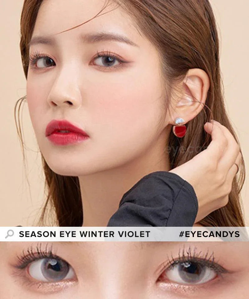 Season Eye Winter Violet