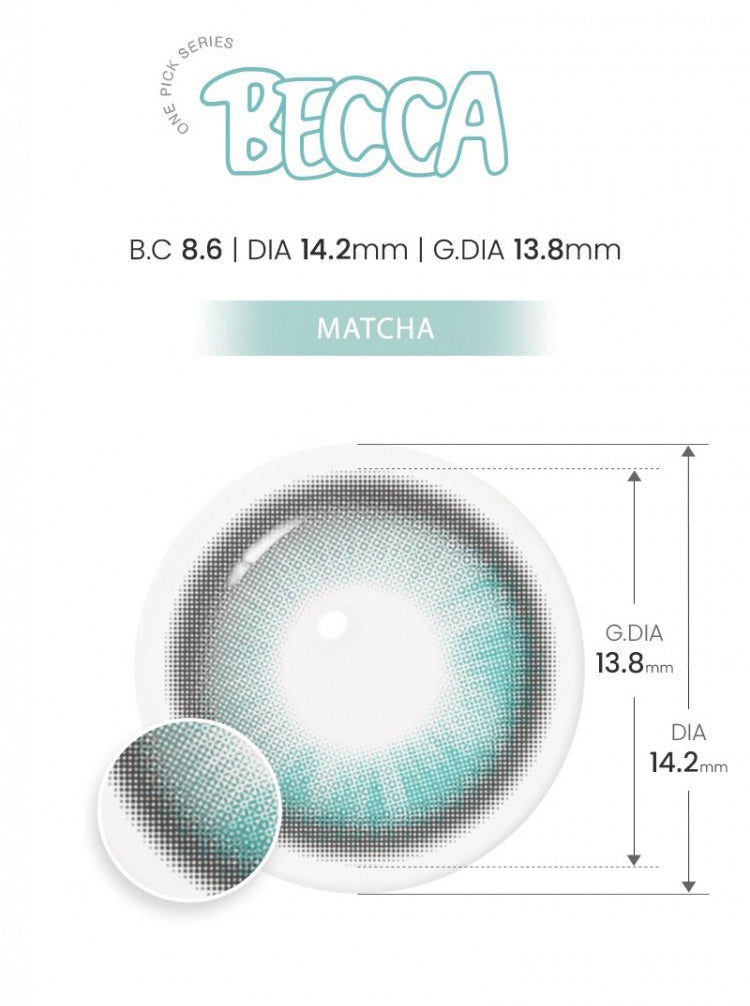 One Pick Becca Matcha Blue