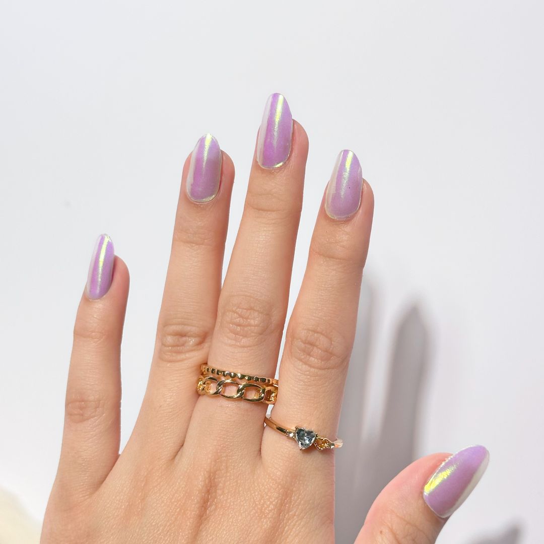 Pink Soda Pop Gel Nail Sticker Set